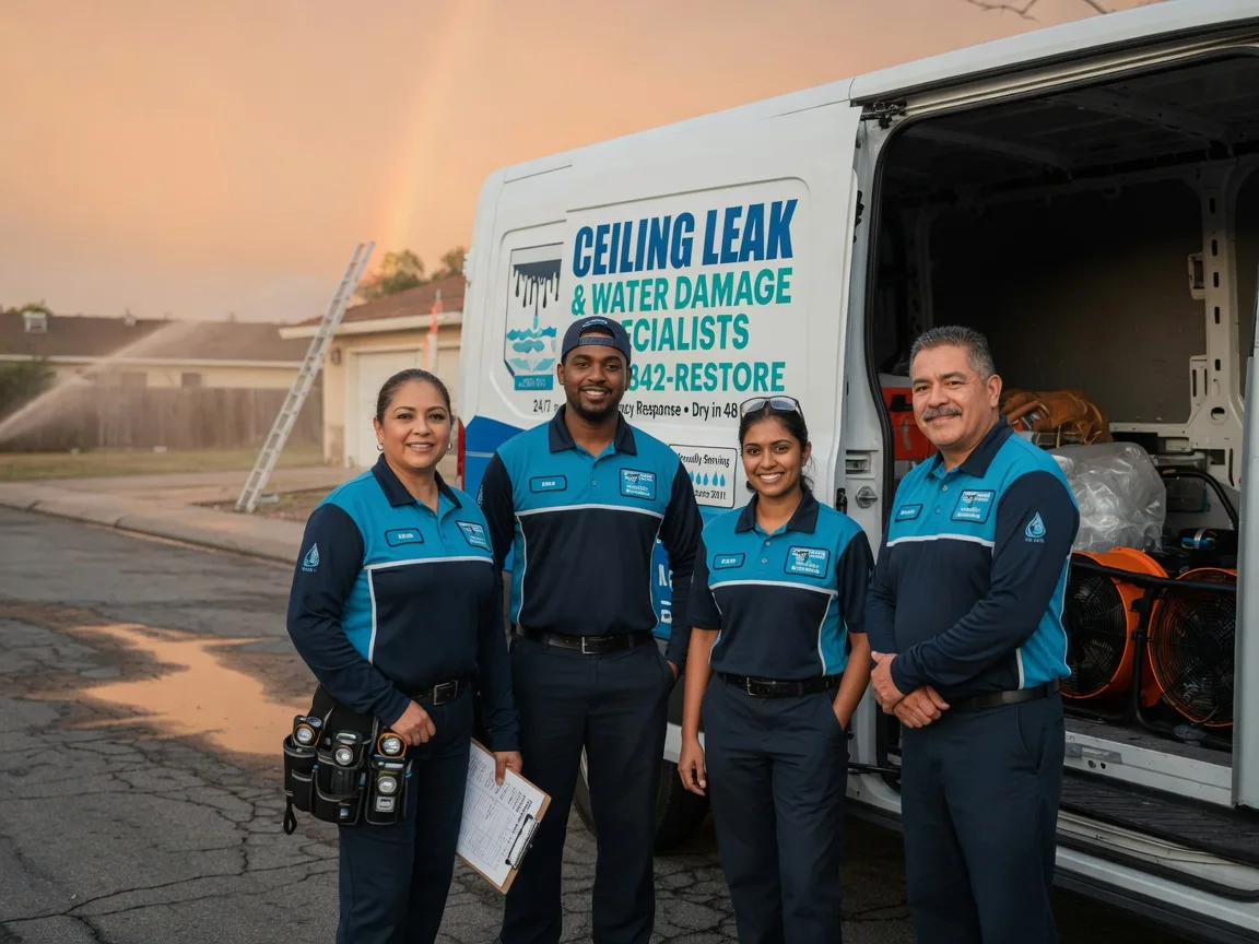 Ceiling Leak Cleanup company in Pearland, TX