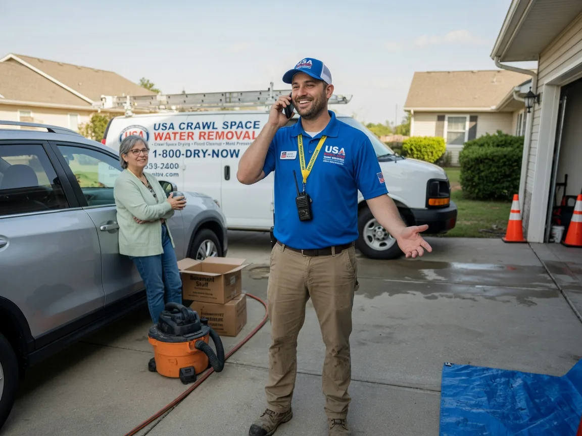 Crawl Space Water Removal Pearland, TX FAQs